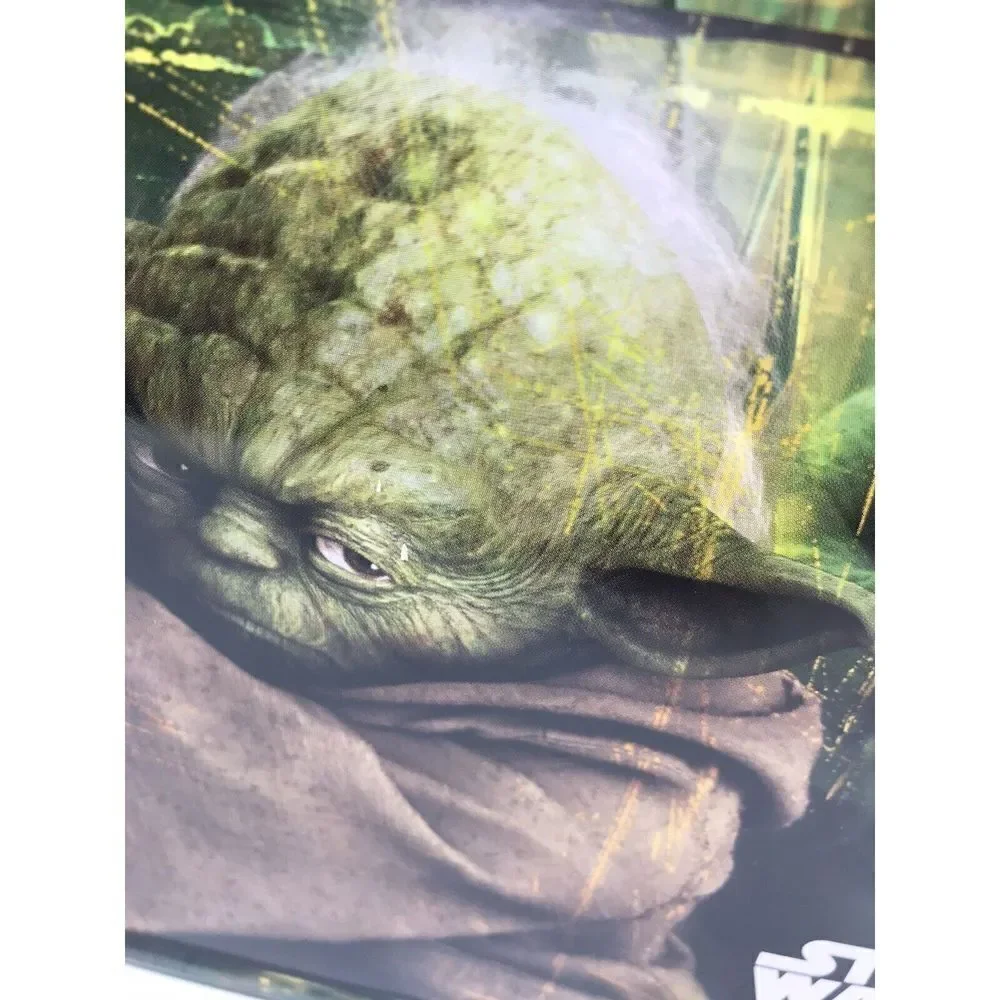 Star Wars Yoda Jedi Master Metal Lunchbox 2010 Embossed Tin Box Co Used